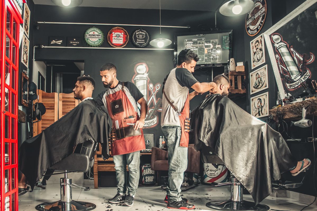 Crisp hairline line-up